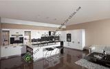 White Lacquer MDF Kitchen Cabinet From China (SZ-03)