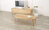 Oak Wood Coffee Table Solid Wood Coffee Table (M-X1046)