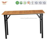 Modern Folding Computer Desk Training Table Straight Desk (T0255-BEECH)