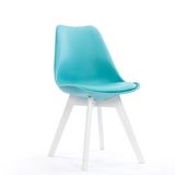 Coffee Shop Chair with Wood Legs
