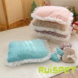 Four Season Dog Mat Pet Flocked Bed