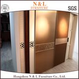 Fashion Design Wardrobe with Metal Door