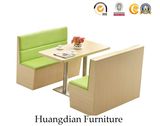 Cafe Furniture Modern Modern Style Wooden Booth for Sale (HD490)