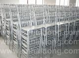 Durble and Strong Silver Wood Chiavari Ballroom Chair
