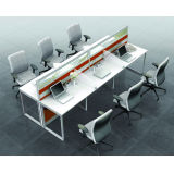 Ergonomic Modular Combination Office Workstation Staff Desk (PS-P67--six person)