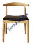 Restaurant Dining Coffee Leisure Han Wegner Elbow Wooden Chair