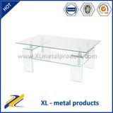 Tianjin Factory Contemporary Bending Glass Coffee Table