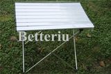 Aluminum Roll up Table Folding Camping