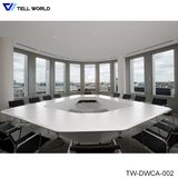 Artificial Marble Stone Office Furniture 12 Person Conference Table