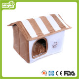 Stuffed Comfortable White Color Plush Pet House (HN-pH333)