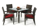 Wicker Chair / Rattan Table / Outdoor Rattan Garden Dining Set