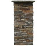 Hot Sales China Natural Slate Stone Cement Pillars (SMC-PC002)