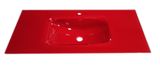 60/80/100/120cm Glass Sink for Cabinet