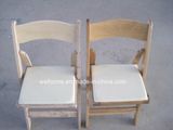 Hot Sale Natural Wimbledon Chair/Wood Folding Wedding Chair