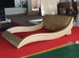 Curve Design Special Graceful Leather Bed