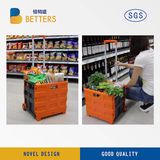 Manufacturers Folding Basket Container for Supermarket