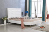 Single PU Bed with Stainless Legs (OL17173)