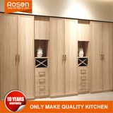 Maple Color Wood Hinged Wardrobes for Sale