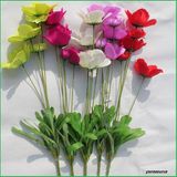 Cheap Silk Fake Flowers Artificial Flowers for Home Wedding Decoration