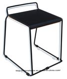 Modern Replica Steel Furniture Wooden Stackable Dining Bar Stools