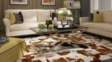 Fancy Oval Bent Glass Coffee Table