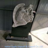 American Style Granite Headsone and Memorial Monument with Angel