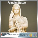 Customized Carved Sculpture Western Style Figure Granite Statue for Garden Decoration
