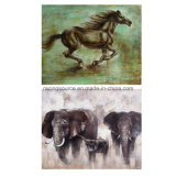 Wall Decor Printing Canvas Abstract Animal Oil Canvas Painting