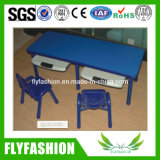 Children Furniture Study Table and Plastic Chairs for Kids (KF-01)