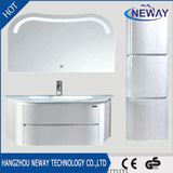 PVC Waterproof Modern Bathroom Cabinet with LED Mirror