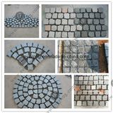 Outdoor Granite&Basalt Tumbled Cobble/Cube/Cubic Paving Stone on Mesh