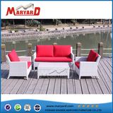 2018 Popular Aluminum Frame Rattan Wicker Garden Sofa Set