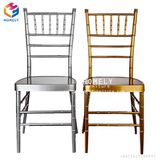Cheap Wholesale Wedding Hotel Banquet Iron Metal Chiavari Chair