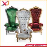 Hotel Wedding Furniture King and Queen Chair Throne Chair for Party Banquet Event