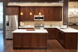 Factory Customized High Quality Waterproof Fireproof Kitchen Cabinet
