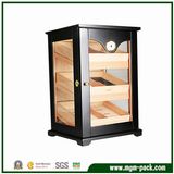 Upright Store Display Rosewood Cigar Cabinet