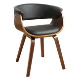 Walnut Veneered Bentwood Dining Chair (W15857-4)