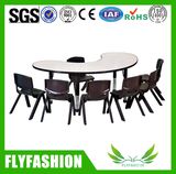 Hot Sale School Kid Fureniture Wooden Table Chair
