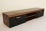 High Glass Simple TV Stand Wood TV Cabinet