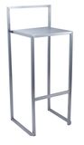 Stainless Steel Bar Chair with Backrest
