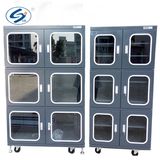 Stainless Steel Glass Door Display Dampproof Cabinet for Hospital Drugs