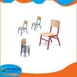 Single Plywood Seat School Chair Furniture for Reading Table