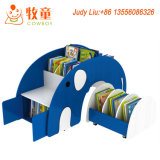 Guangzhou Supplier Wooden Children Bookshelf Kids Bookshelves for Pre School