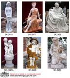 Hand Carved Marble Carving for Garden