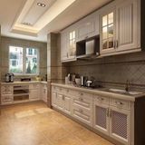 Wholesale Luxury Noble White Melamine MDF Kitchen Cabinet (FOH-MKC1334)