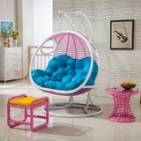 Garden Furniture Double Swing, Rattan Furniture, Rattan Basket (D155A)
