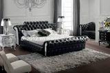 Crystals Soft Leather Bed (SBT-5824)