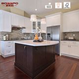Customized Style Cherry Solid Wood Kitchen Cabinet (GSP5-041)