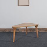 Fashion Design Home Furniture Solid Wood Triangle End Table