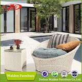 Wicker Sunbed, Rattan Round Sun Bed (DH-9630)